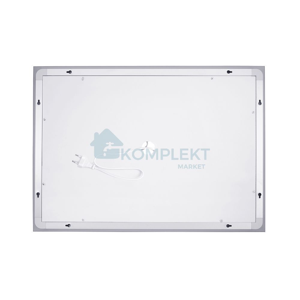 Дзеркало прямокутне з LED-підсвічуванням Kroner KRP Spiegel HR1 900х700 з димером та антизапотіванням, Ні