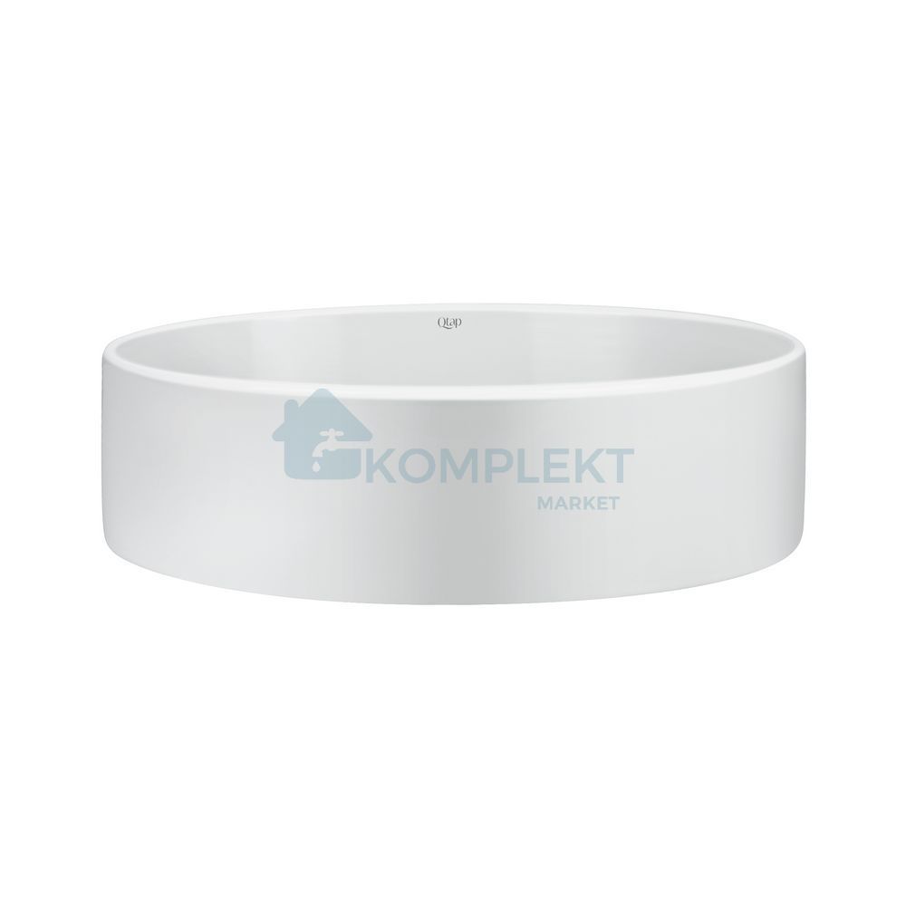 Раковина-чаша овальна Qtap Kolibri 505x360x145 White QT10113054WN (накладна)
