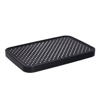 Лійка для верхнього душу Qtap Hlavova 330x220 мм прямокутна QTHLA107BLM45945 (чорна матова)