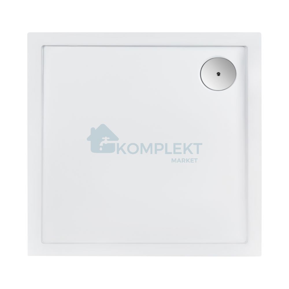 Душовий піддон 90x90x12см Qtap Tern 309912C (з сифоном)