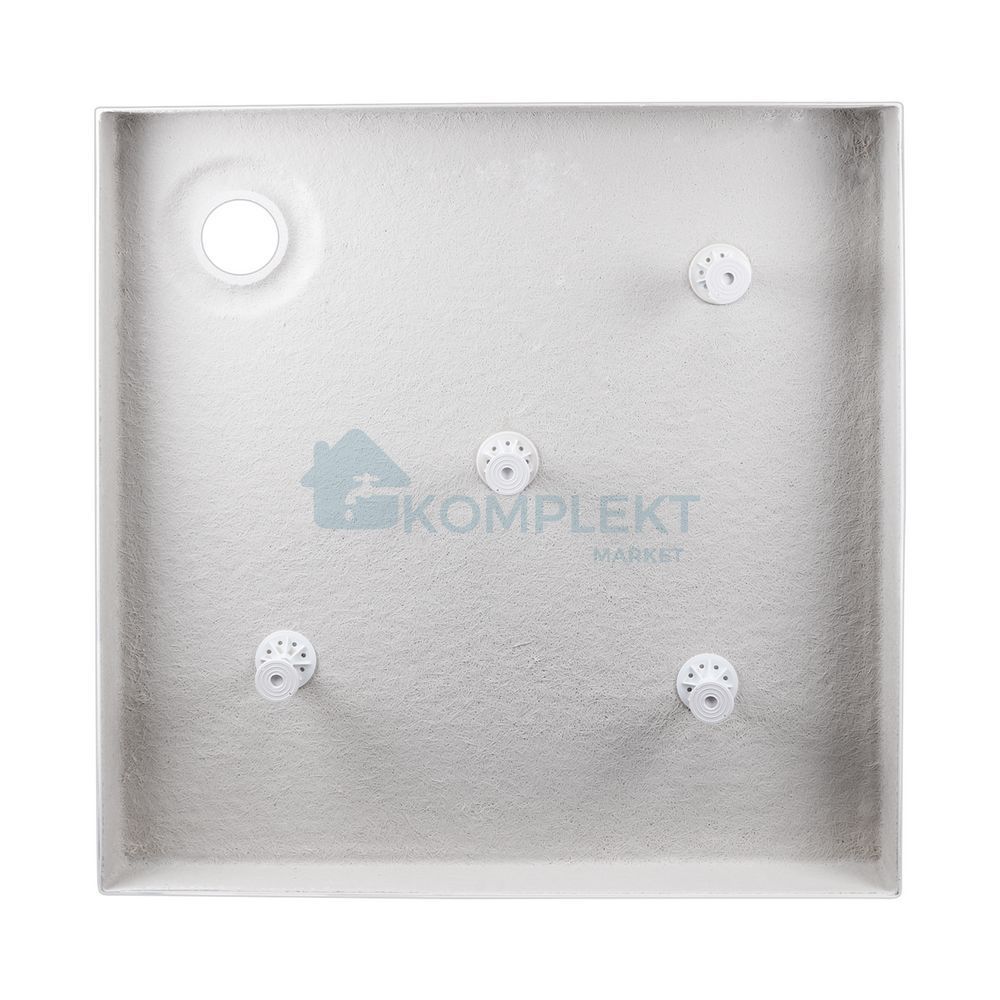 Душовий піддон 90x90x12см Qtap Tern 309912C (з сифоном)