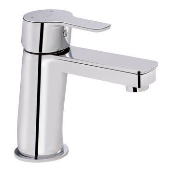 Хромований змішувач для раковини Qtap Zdeněk 10102C