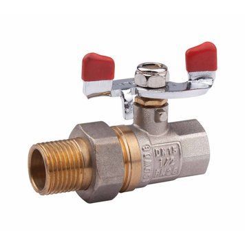 Кран кульовий "Американка" Valve прямий 1/2" ВЗ SV221W15