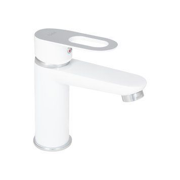 Змішувач для раковини Lidz Latwa 001 LDLAT001WHI45423 білий