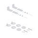 Унітаз підлоговий Qtap Kalao Rimless QT08221213AW безобідковий з сідінням Slim,Soft-close