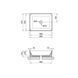 Накладна прямокутна раковина Qtap Tern 485х375х135 QT172074MBMBN (чорна матова)