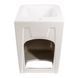 Біде підлогове прямокутне Qtap Tern 560х360х400 White QT1744003CW