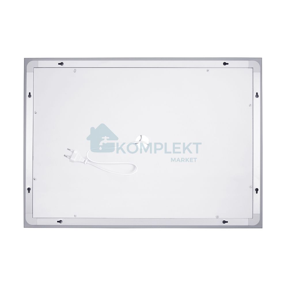 Дзеркало Kroner KRP Spiegel 800х600 (HR5-8060) з LED-підсвічуванням та антизапотіванням, Ні