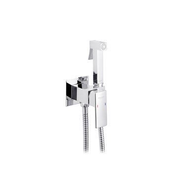 Латунний змішувач для гігієнічного душу Kroner KRP Bidet C083 (хром)