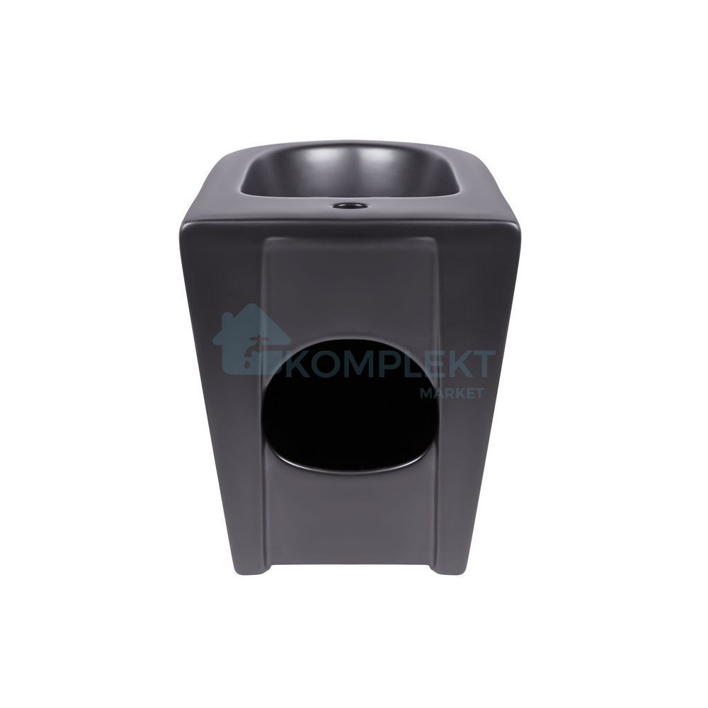 Біде підлогове Qtap Robin 565x360x405 QT13442141CMB (чорне матове)