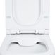 Унітаз підлоговий Qtap Cardinal безобідковий з сідінням Soft-close QT0422C666PW