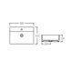 Раковина підвісна Qtap Nando LT 500х420х130 White QT12112173SWN (прямокутна)