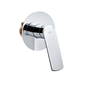 Вбудований змішувач для душу Qtap Kralovice 6029103C (латунь в хромі)