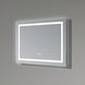 Дзеркало прямокутне з LED-підсвічуванням Qtap Mideya MI1 700х500 з димером та антизапотіванням, Ні