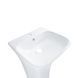 Раковина для підлоги моноблок Qtap Crow 445x435x825 White QT0511G315WN