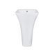 Раковина для підлоги моноблок Qtap Crow 445x435x825 White QT0511G315WN