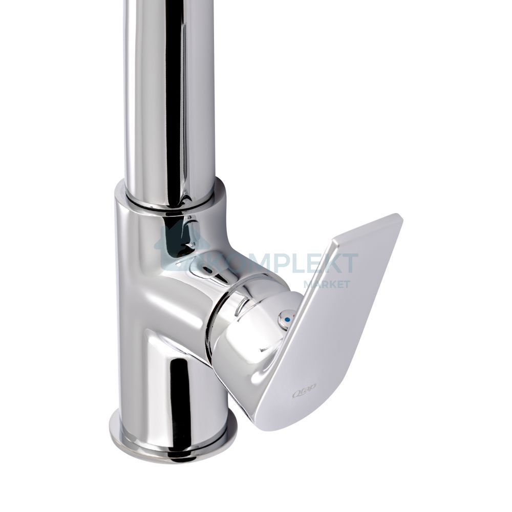 Латунний змішувач для кухні Qtap Stenava 10M45102C Г-подібний