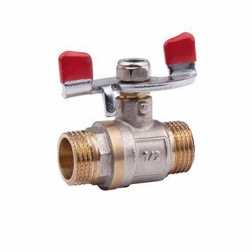 Кран кульовий Valve 1/2" ЗЗ для води (метелик) SV606W15