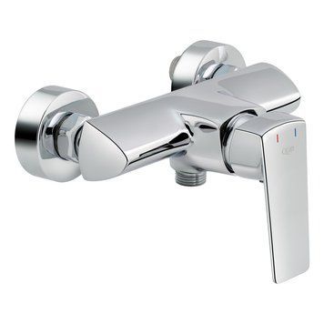 Латунний змішувач для душу Qtap Loděnice 4030101C покриття хром