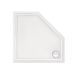 Душовий піддон п'ятикутний 100x100x12см Qtap Diamond 301112 (з сифоном)