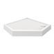 Душовий піддон п'ятикутний 100x100x12см Qtap Diamond 301112 (з сифоном)