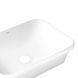 Раковина врізна прямокутна Qtap Scorpio 505х380х140 White QT1411K490WN