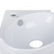 Раковина підвісна Qtap Leo 360x385x140 White QT11115010WN (кутова)