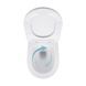 Унітаз підвісний Qtap Jay безободковий Ultra Quiet з сидінням Soft-close QT07335177W