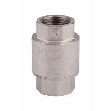 Зворотний клапан SD Forte 1/2" з нікельованим покриттям