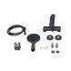 Латунний змішувач для ванни Qtap Vlasta New (QTVLA259GMB45643) Gunmetal Black PVD