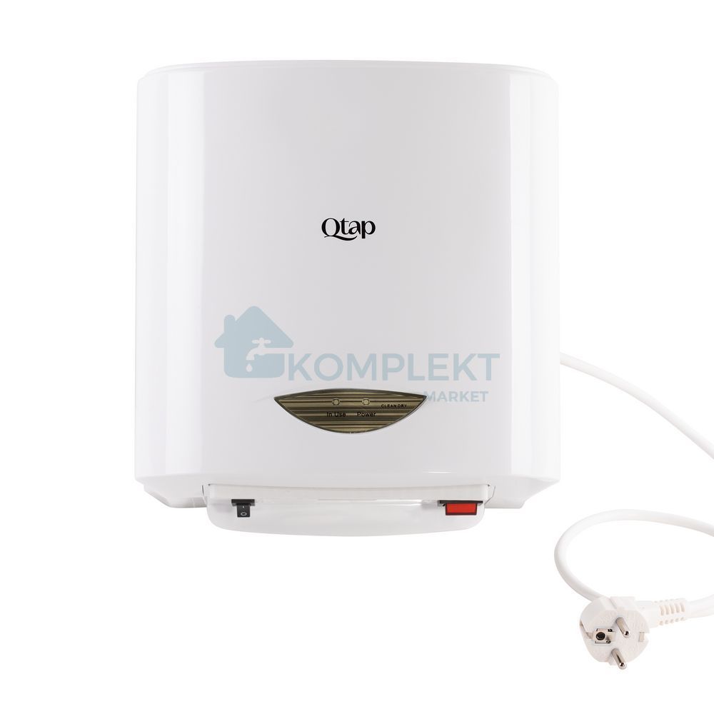 Сушарка для рук Qtap Pohodli 950Вт QTS950MP (Su&scaron;&iacute;c&iacute;) біла
