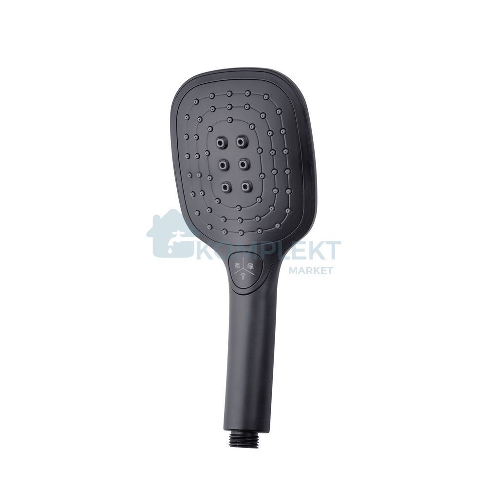 Душова система Kroner KRP Edelstahl Kubus SCH063 (чорна матова)