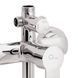 Душова система з полицею Qtap Plava 1004 Chrome (QT1004CRM)