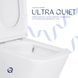 Унітаз підлоговий Qtap Tern Ultra Quiet безобідковий з сидінням та бачком Soft-Close QT17222175AUQ1W White