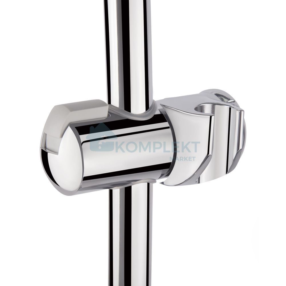 Стійка для душу з мильницею Qtap Sprha 008 Chrome (QT008)