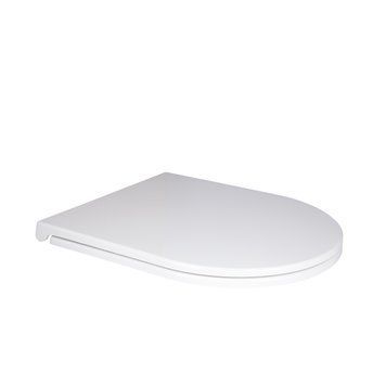 Сидіння для унітаза Qtap (Robin, Aries) з мікроліфтом Slim (428x360x50) QT99HY2411W