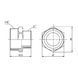 Ніпель редукційний SD Forte 1" 1/4х1" SF3593225