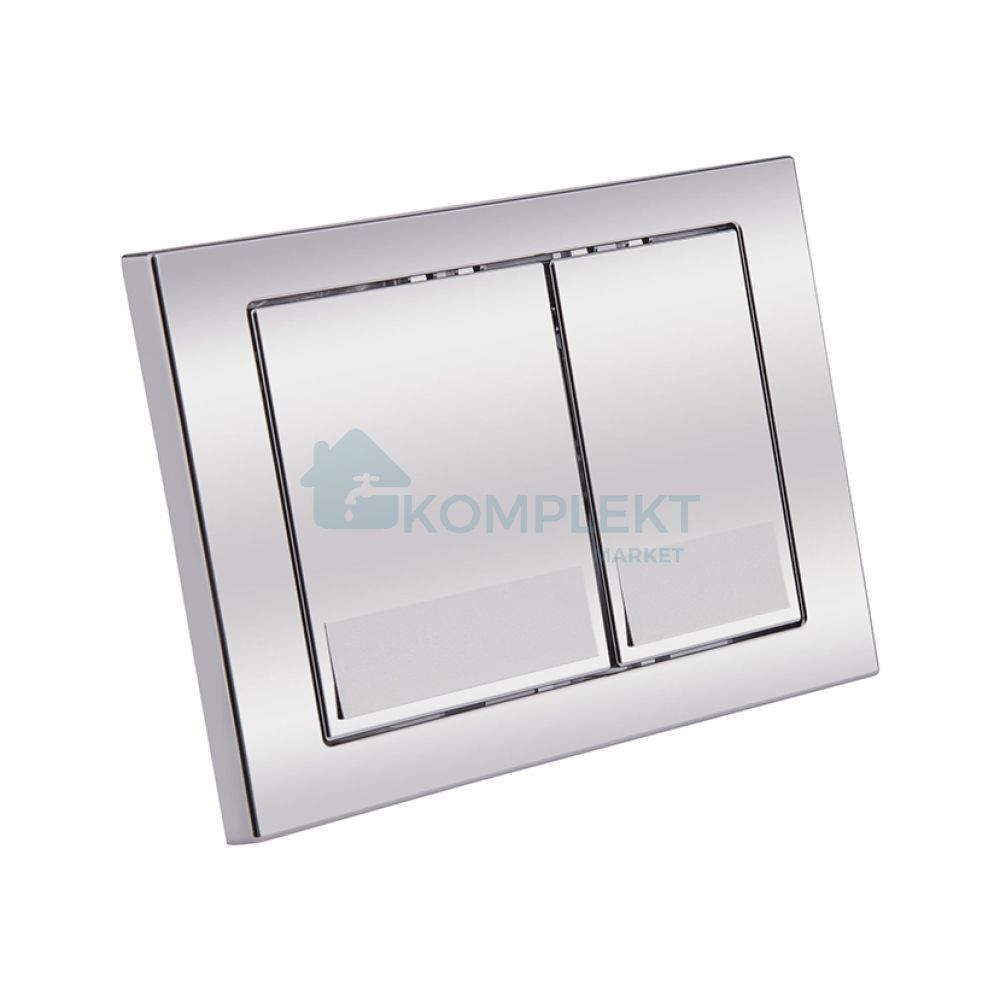 Інсталяція Qtap Nest ST з хромованою панеллю змиву QT0133M425M06028CRM