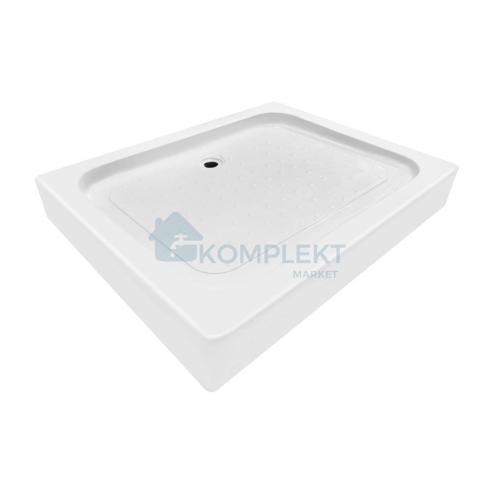 Душовий піддон 100x80х14см Lidz KAPIELKA ST100x80х14 (з сифоном)