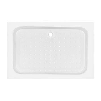 Душовий піддон прямокутний 120x80х14см Lidz KAPIELKA (з сифоном)