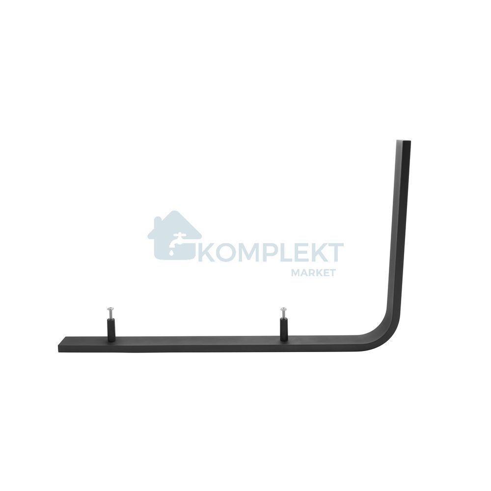 Тримач рушника для тумби 420х250 мм Qtap Tern Matt Black