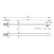Кронштейн для верхньої лійки Qtap Holder 0011 Chrome