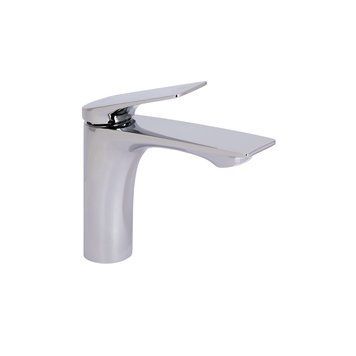Змішувач для раковини Qtap Vlasta New QTVLA270CRM45640 Хром (латунний корпус)