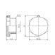 Заглушка SD Forte 1/2" ЗР SF35315