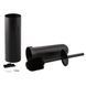 Щітка туалетна з чашею Qtap Liberty BLM 1150 (чорна)