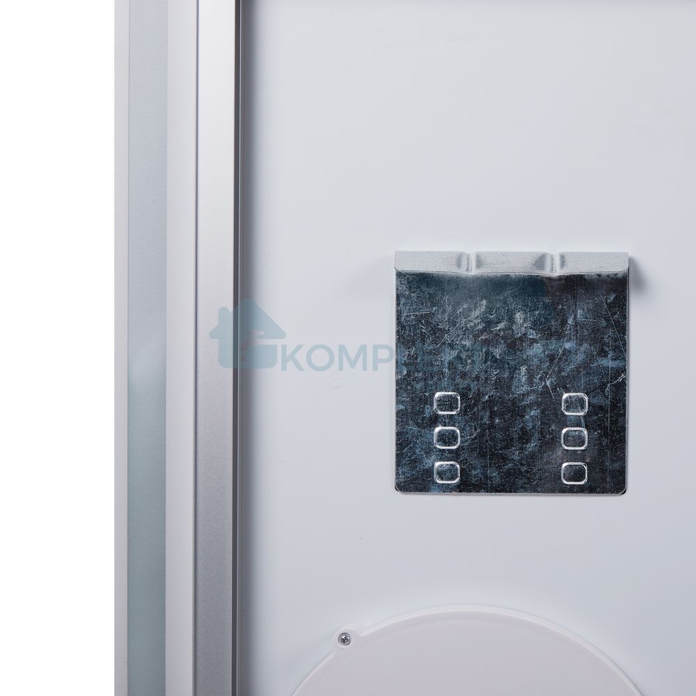 Дзеркало Qtap Stork 1000х700 з LED-підсвічуванням Touch, з лінзою та годинником QT1578142270100W, Так
