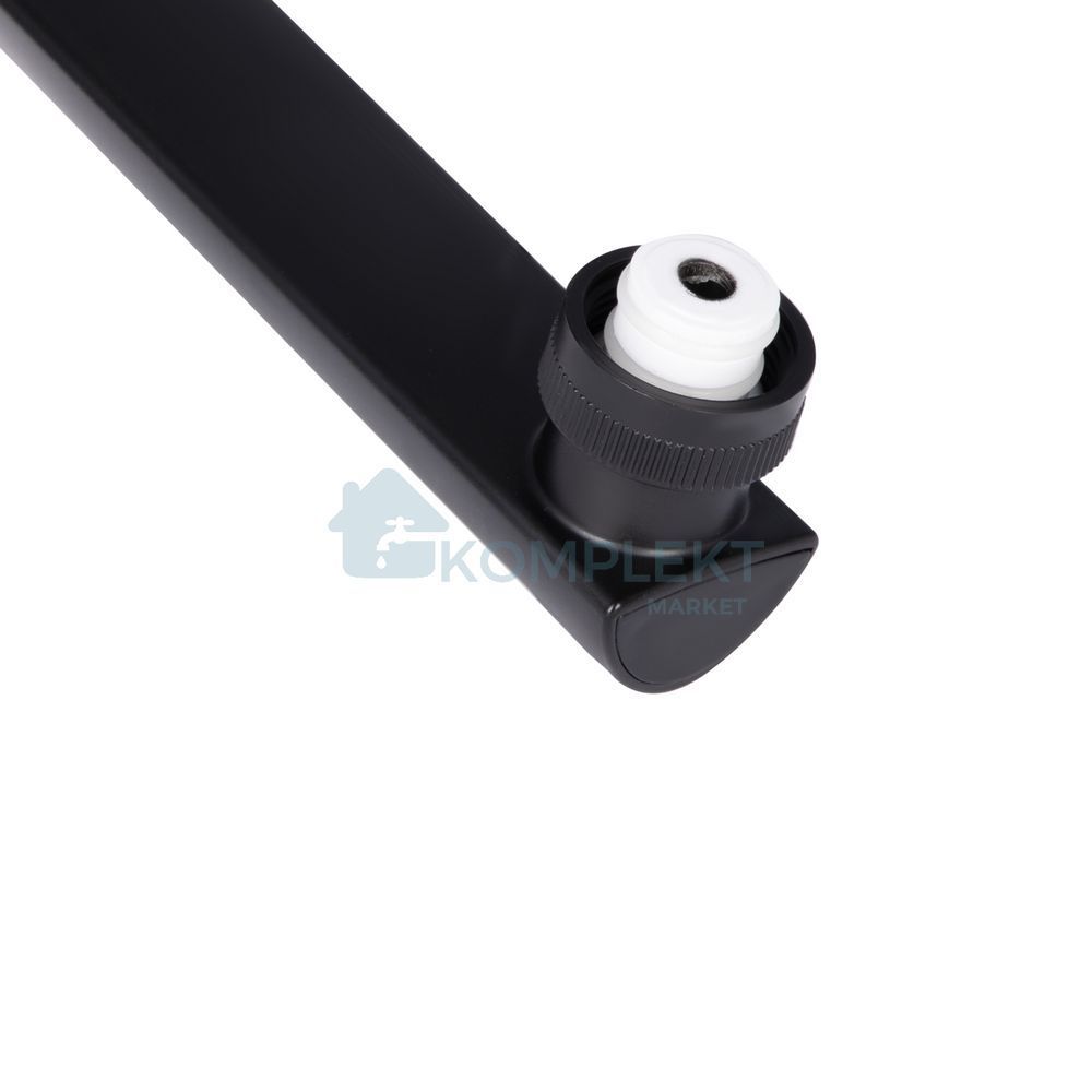Змішувач для ванни довгий з ABS-пластику Brinex 35B 005 чорний/хром