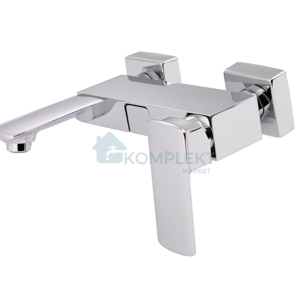Хромований змішувач для ванни Qtap Loděnice 3031102KC