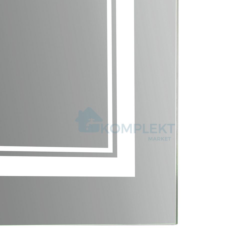 Прямокутне дзеркало у ванну Qtap Cardinal CA1 1200&times;800 мм з LED-підсвіткою, антизапотіванням, регулюванням світла 3000&ndash;6500K і димером, Ні
