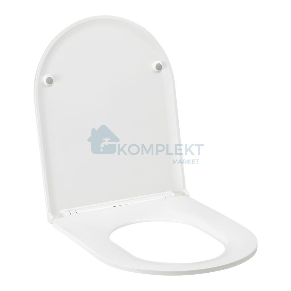Унітаз підвісний Qtap Aries безобідковий з сідінням Soft-close QT0333063ERW